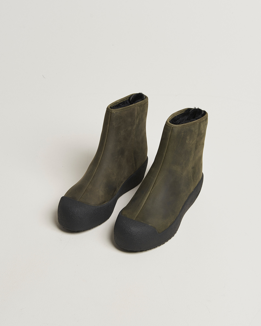 Men | Boots | Bally | Guard III M Soft Curling Boot Dark Green