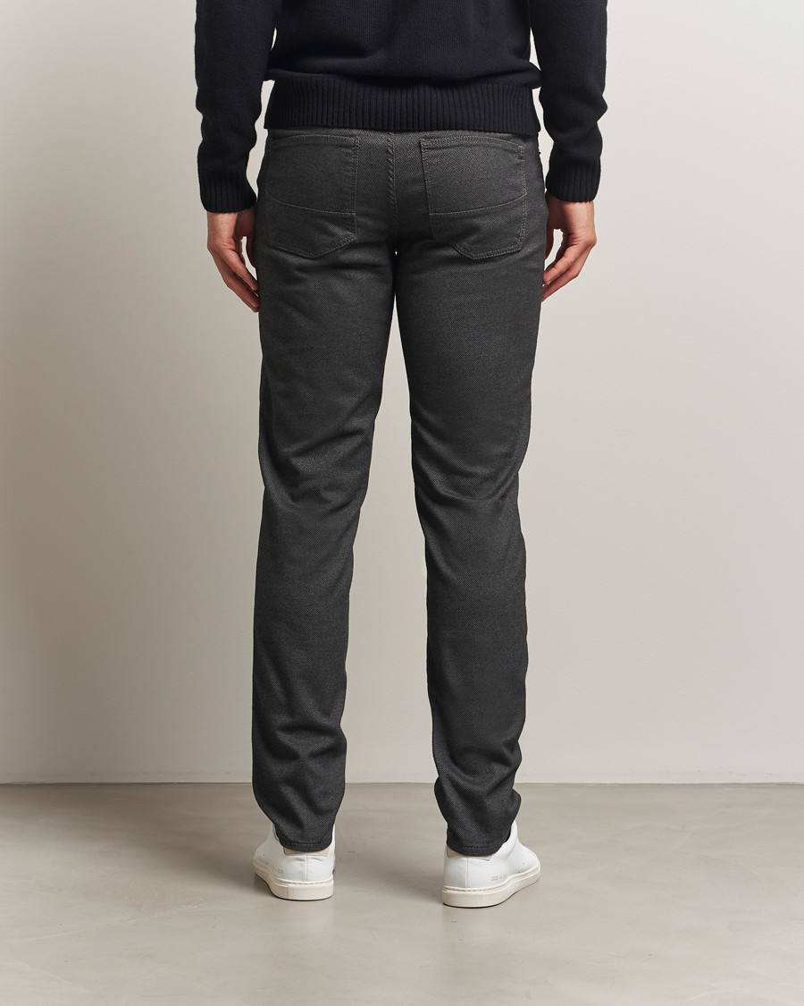 Men | Trousers | Brax | Cadiz Woo.Look 5-Pocket Pants Elephant Grey