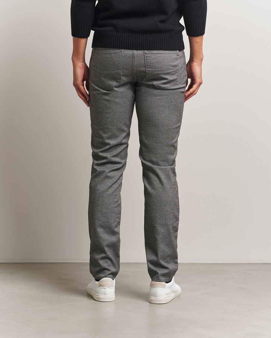 Men | Trousers | Brax | Cadiz Woo.Look 5-Pocket Pants Graphit