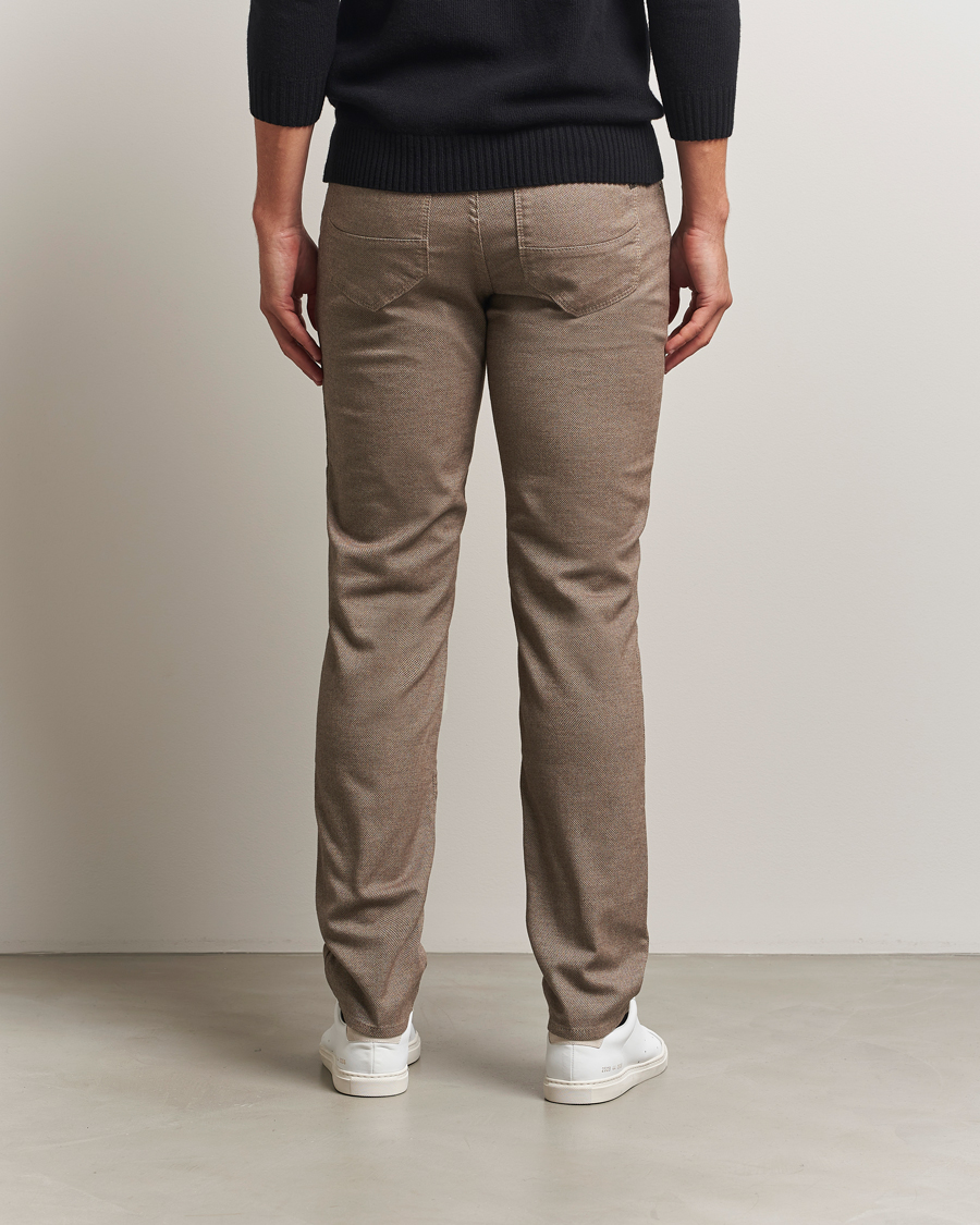 Men | Trousers | Brax | Cadiz Woo.Look 5-Pocket Pants Camel