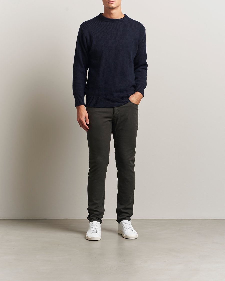Men | Trousers | Brax | Chuck Hi-Flex 5-Pocket Pants Olive