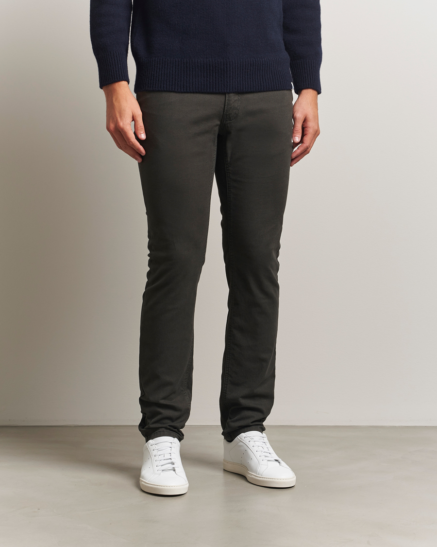 Men | Trousers | Brax | Chuck Hi-Flex 5-Pocket Pants Olive