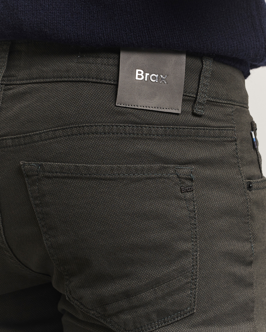 Men | Trousers | Brax | Chuck Hi-Flex 5-Pocket Pants Olive