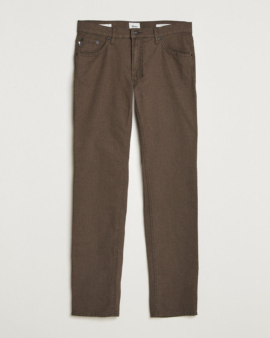 Men | Trousers | Brax | Chuck Hi-Flex 5-Pocket Pants Nougat