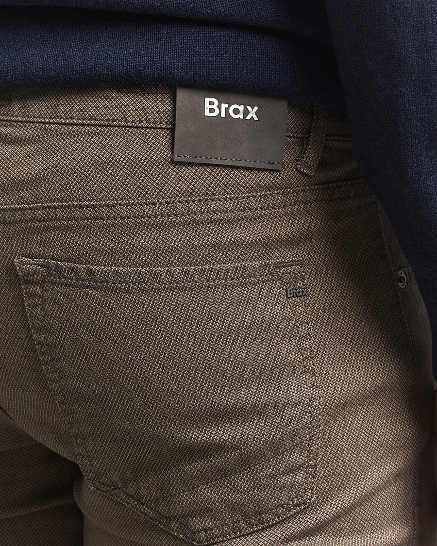 Men | Trousers | Brax | Chuck Hi-Flex 5-Pocket Pants Walnut