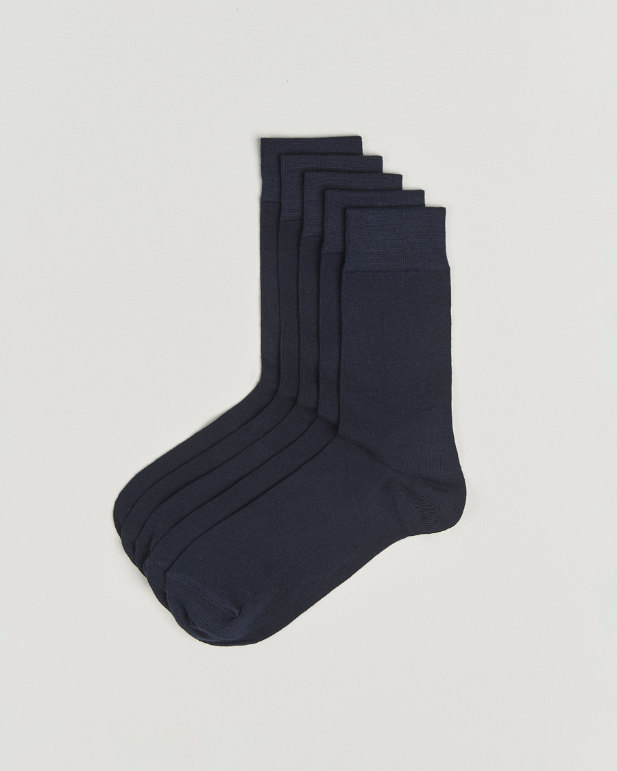 Men | Underwear & Socks | Bread & Boxers | 5-Pack Socks Dark Navy