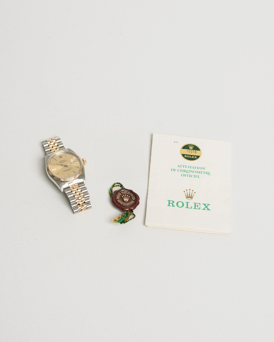 Men | Rolex Pre-Owned Datejust 36 G/S | Rolex Pre-Owned | Datejust 36 G/S