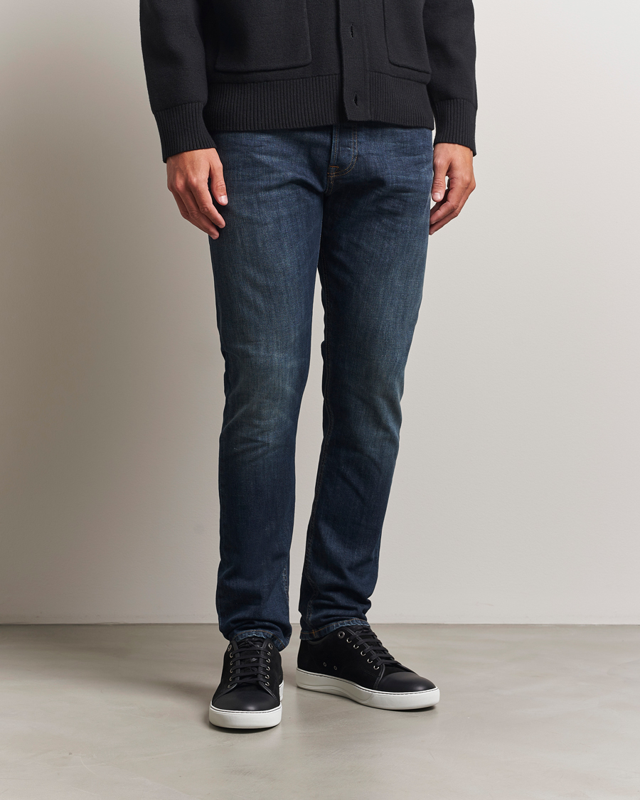 Men | Jeans | Dondup | Icon Regular Fit Jeans Dark Blue