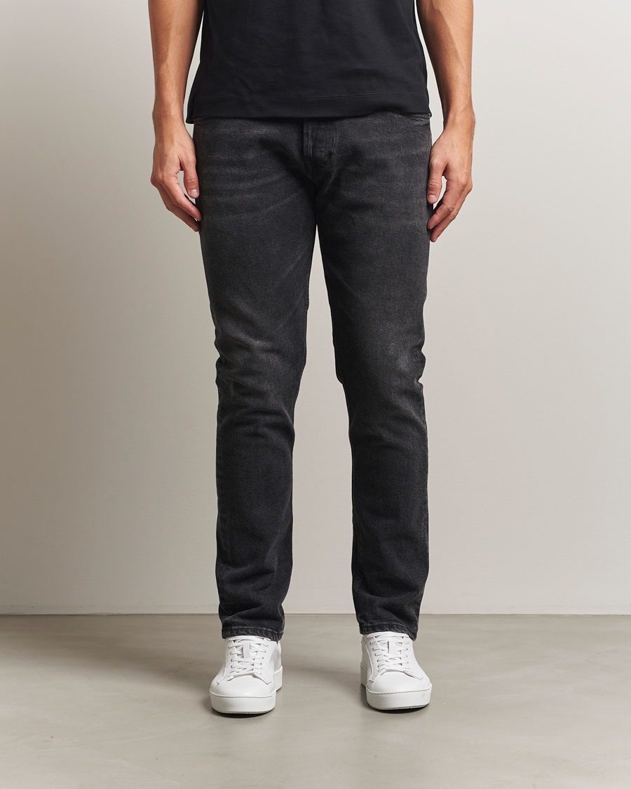 Men | Jeans | Dondup | Icon Regular Fit Jeans Washed Black