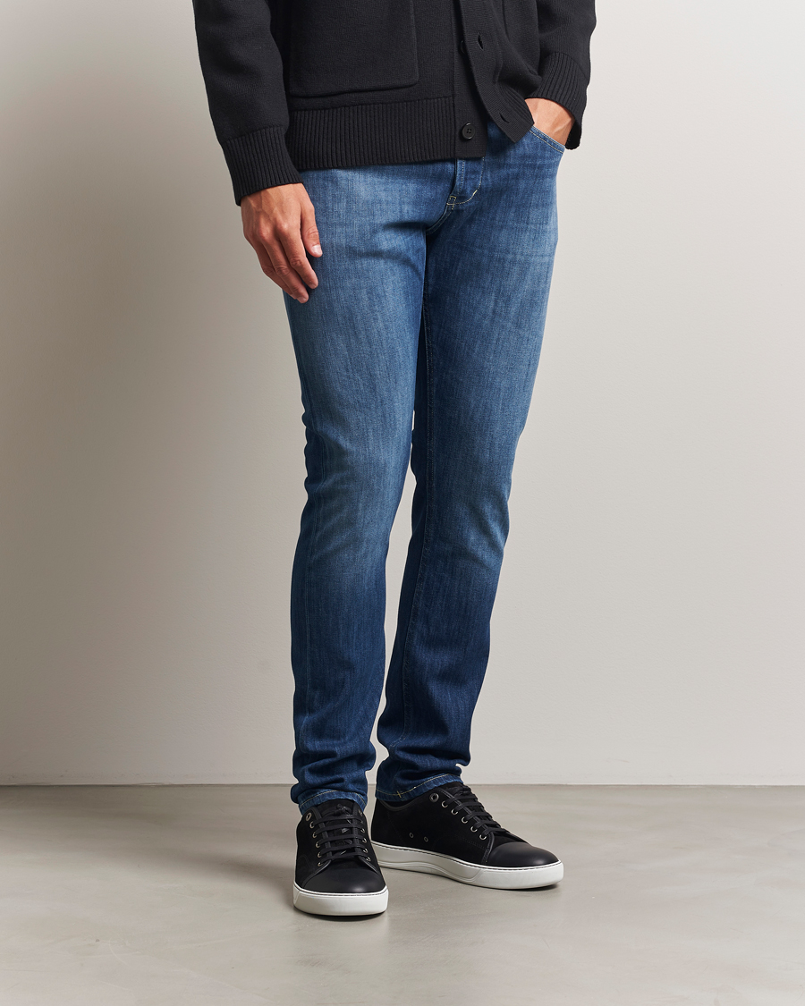 Men | Jeans | Dondup | George Jeans Medium Blue