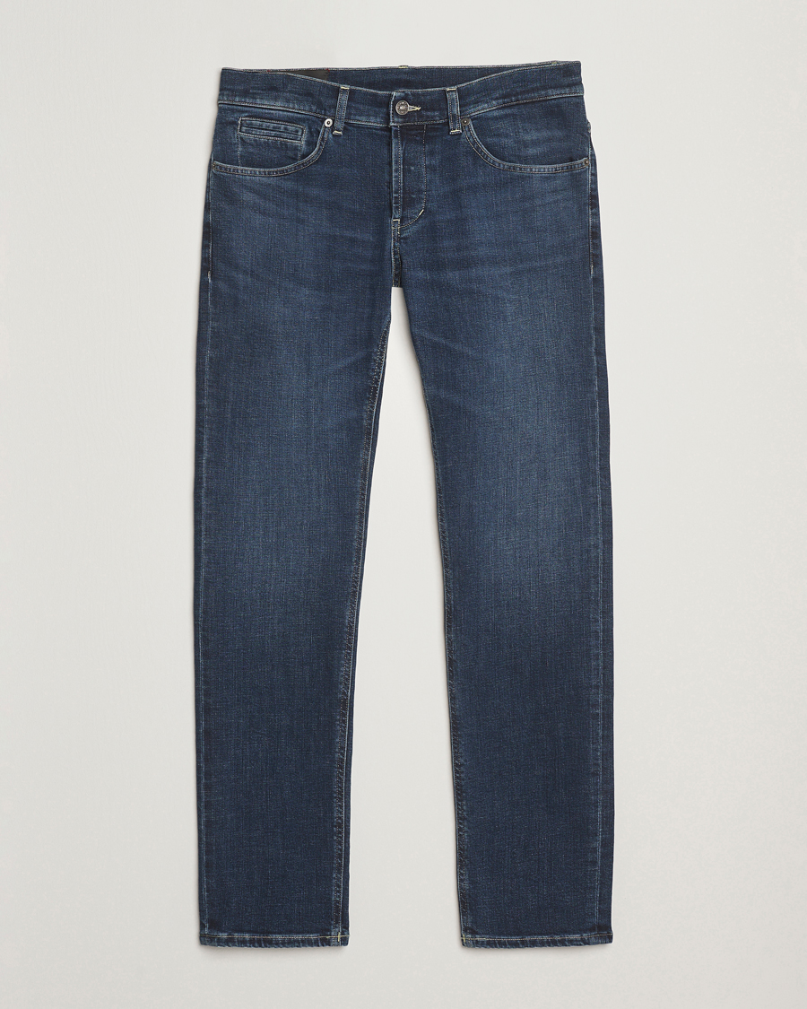 Men | Trousers | Dondup | George Jeans Dark Blue