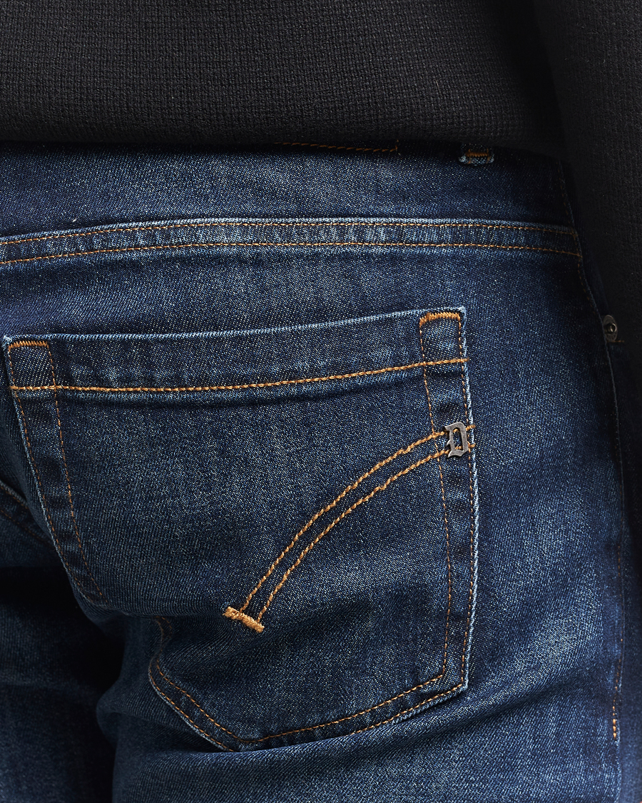 Men | Trousers | Dondup | George Jeans Dark Blue