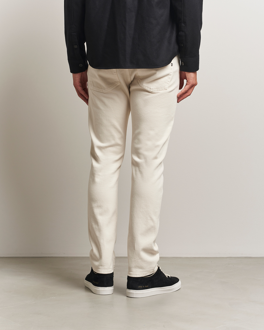 Men | Trousers | Dondup | Icon Bullstretch 5-Pocket Pants Ecru