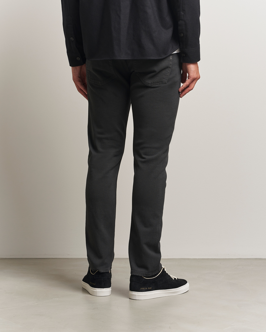 Men | Trousers | Dondup | Icon Bullstretch 5-Pocket Pants Dark Grey