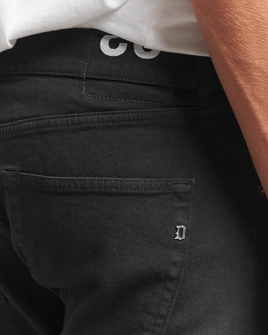 Men | Trousers | Dondup | Icon Bullstretch 5-Pocket Pants Dark Grey