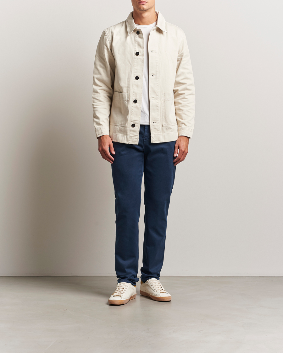 Men | Trousers | Dondup | Spiritisimo Pleated Chinos Navy