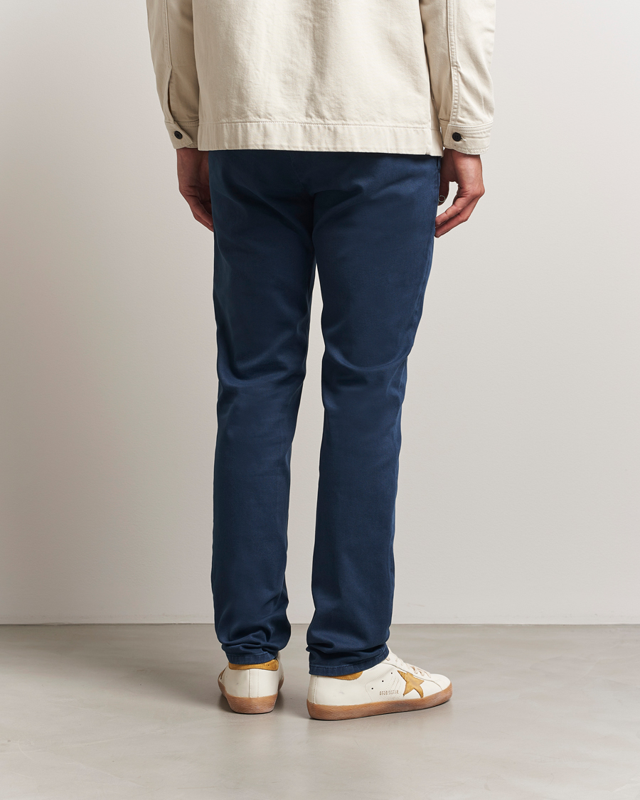 Men | Trousers | Dondup | Spiritisimo Pleated Chinos Navy