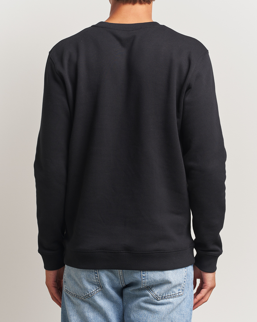 Men | Sweaters & Knitwear | Dondup | Logo Crew Neck Sweatshirt Black