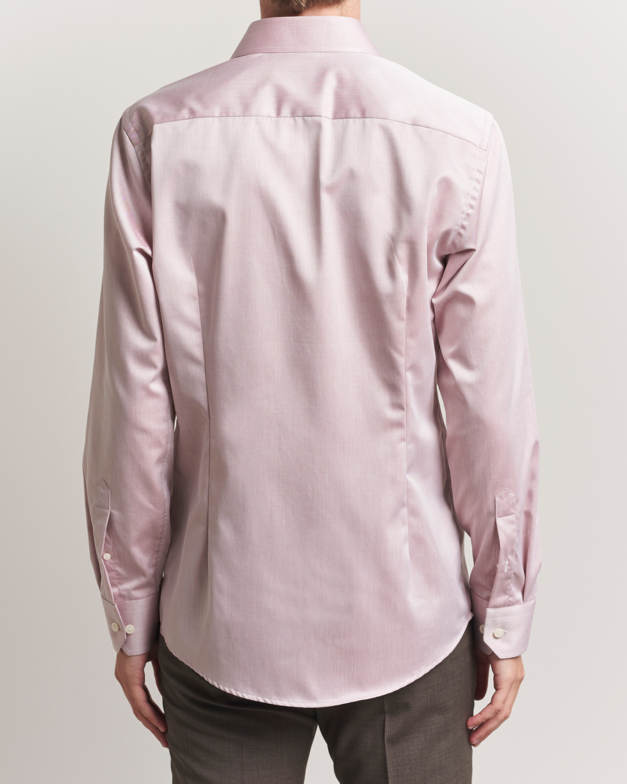 Men | Shirts | Eton | Slim Fit Signature Twill Shirt Brown