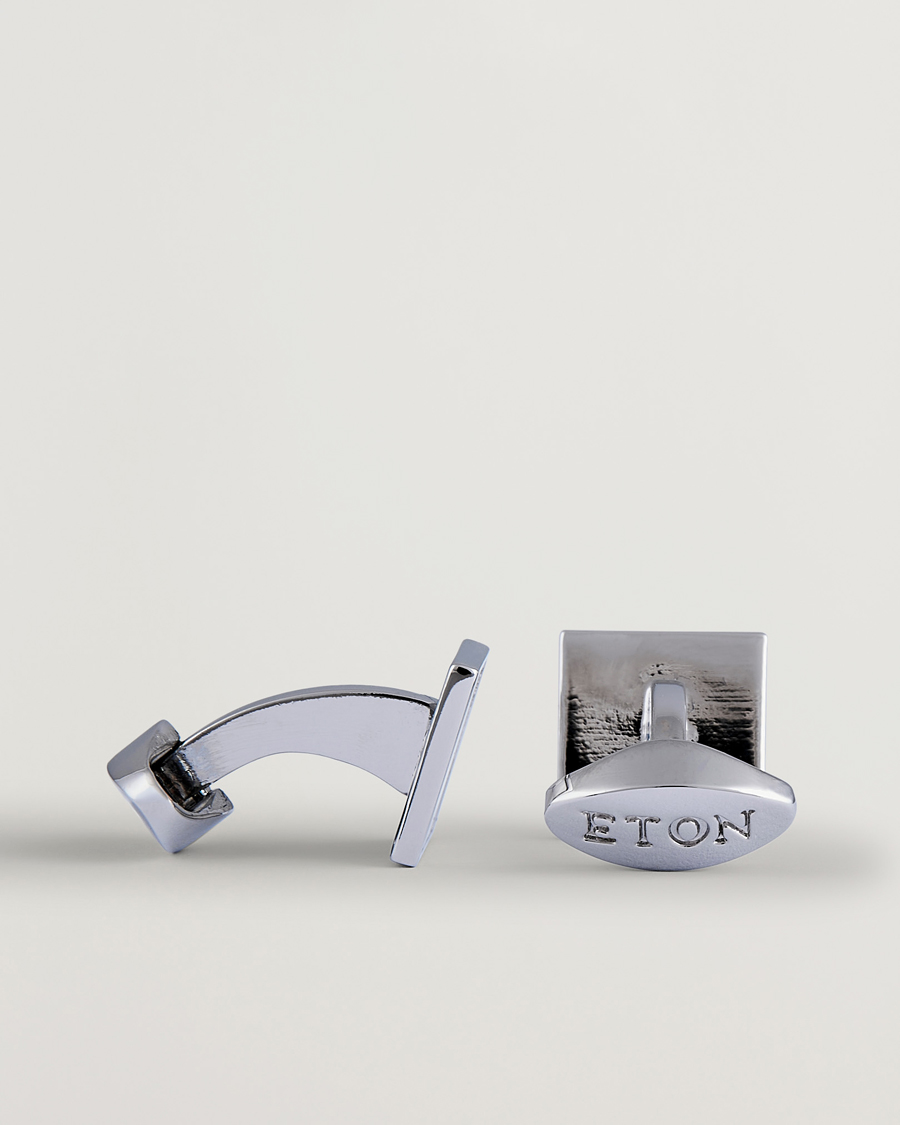 Men | Cufflinks | Eton | Mother of Pearl Cufflink White