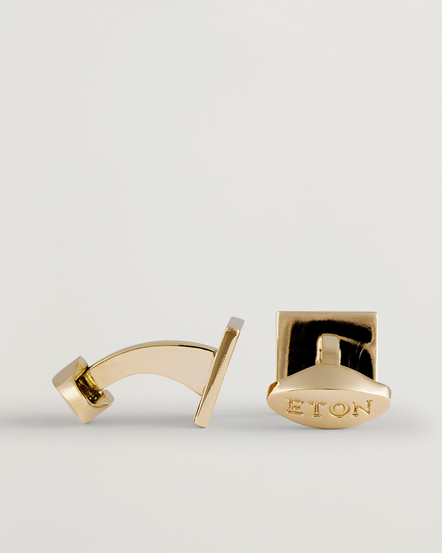 Men | Cufflinks | Eton | Mother of Pearl Cufflink Beige