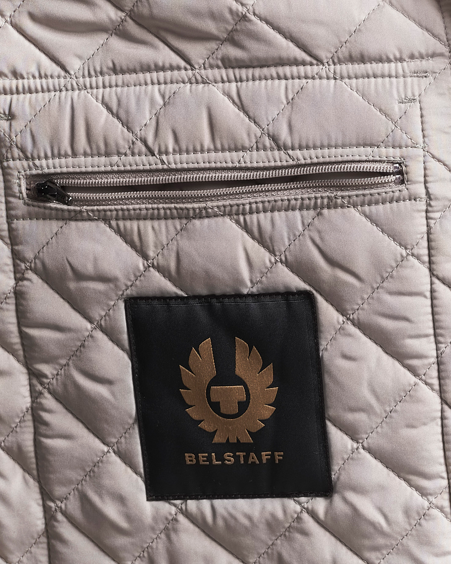 Men | Gilets | Belstaff | Icon Gilet Cement Grey