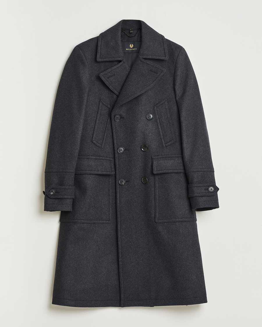 Men | Coats & Jackets | Belstaff | Milford Coat Charcoal