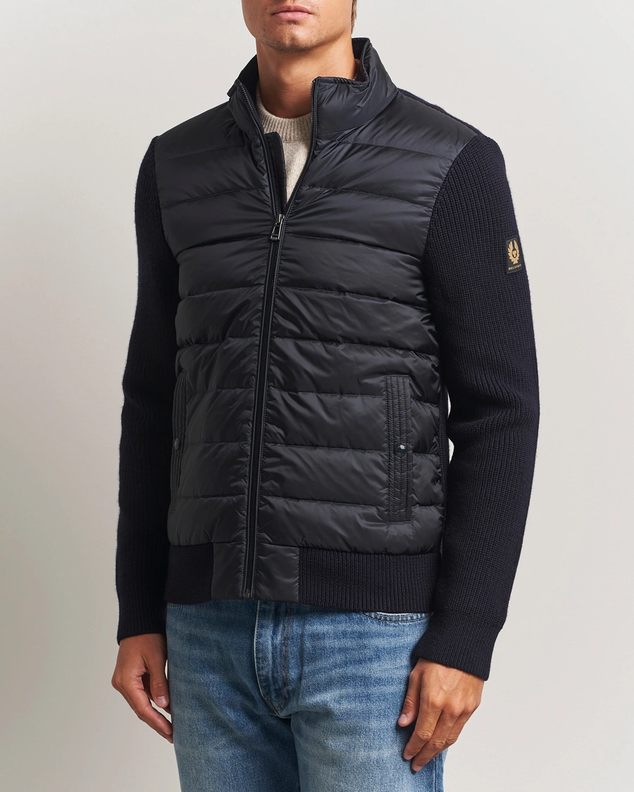 Men | Coats & Jackets | Belstaff | Circuiteer Hybrid Jacket Dark Ink