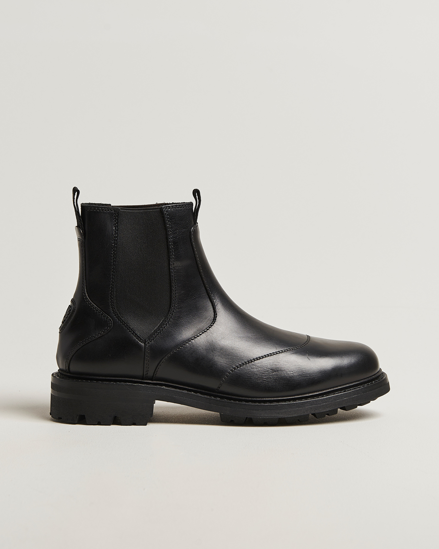 Men | Boots | Belstaff | Munro Leather Boot Black