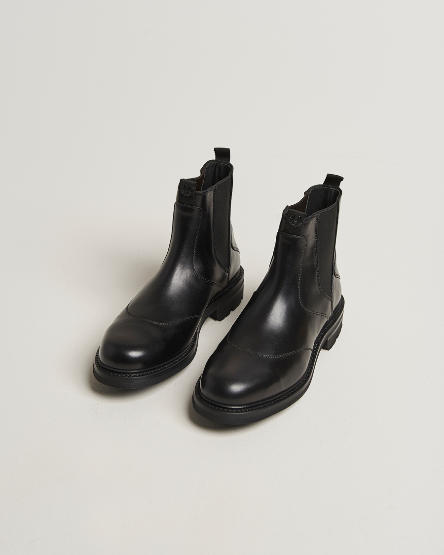 Men | Boots | Belstaff | Munro Leather Boot Black