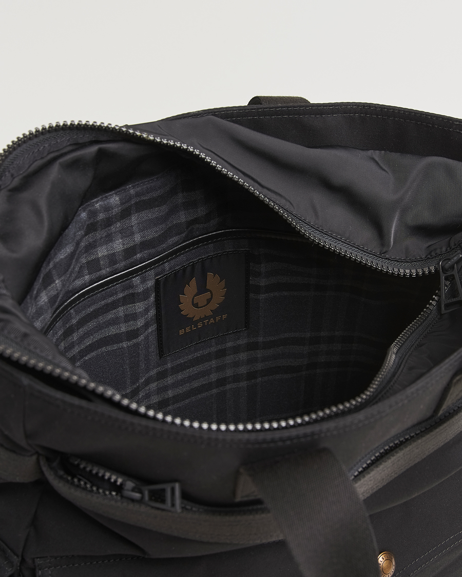 Men | Bags | Belstaff | Trailmaster 2-Way Wax Tote Black
