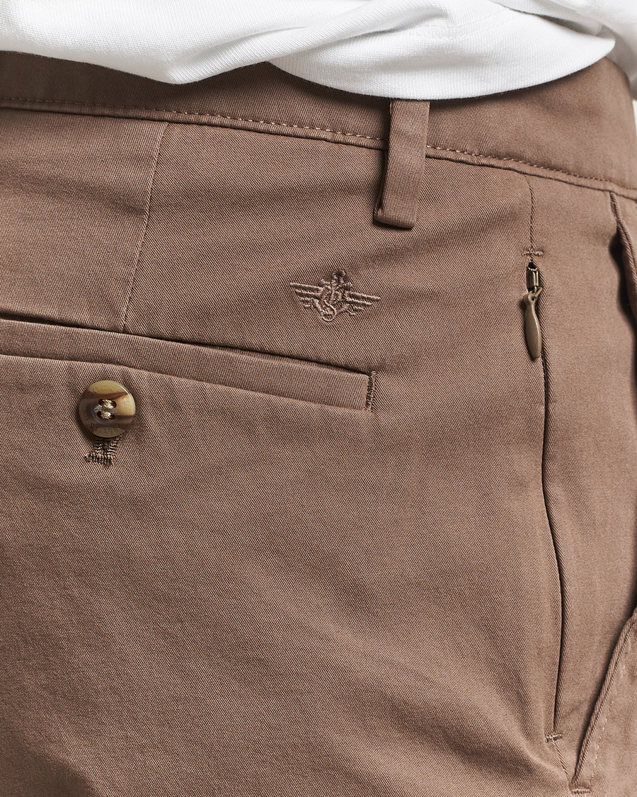Men | Trousers | Dockers | Cotton Slim Chino Chocolate Chip