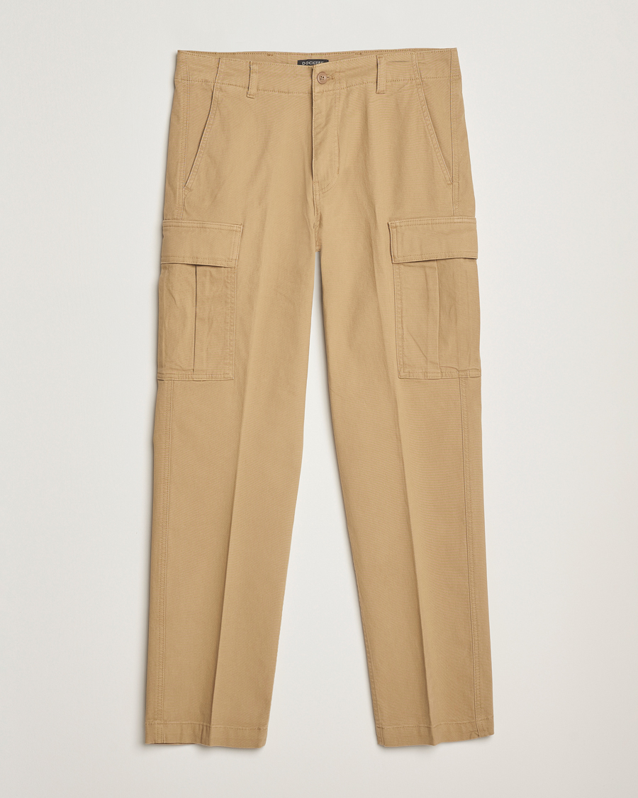 Men | Trousers | Dockers | Straight Cargo Pants Harvest Gold