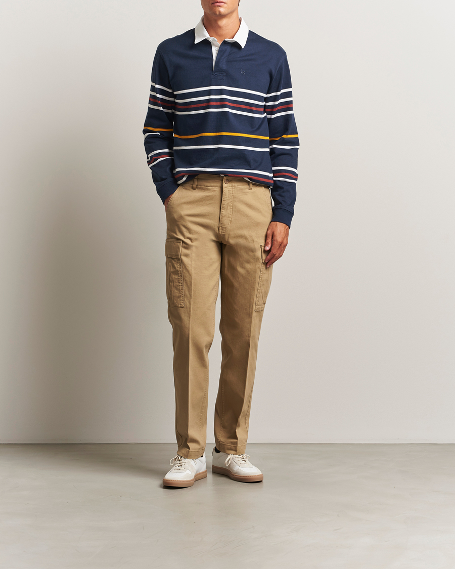 Men | Trousers | Dockers | Straight Cargo Pants Harvest Gold