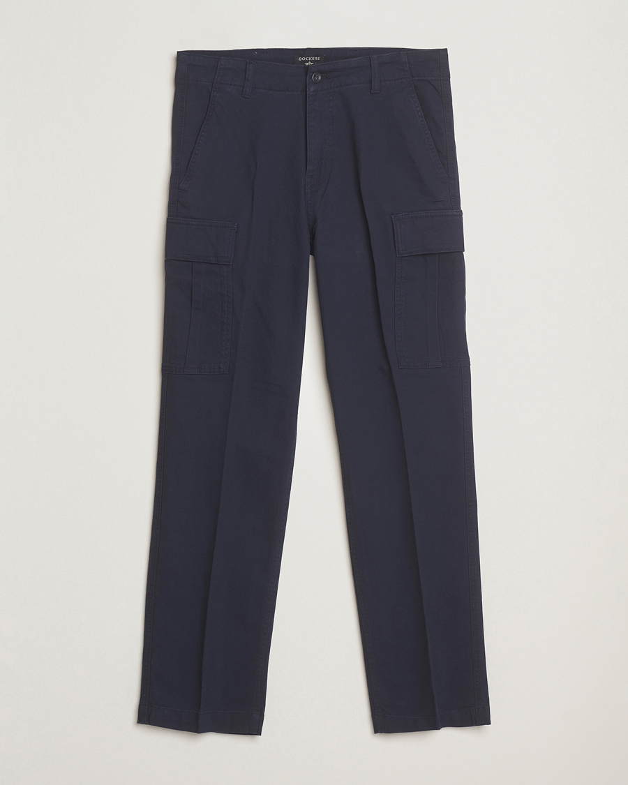 Men | Trousers | Dockers | Straight Cargo Pants Navy Blazer