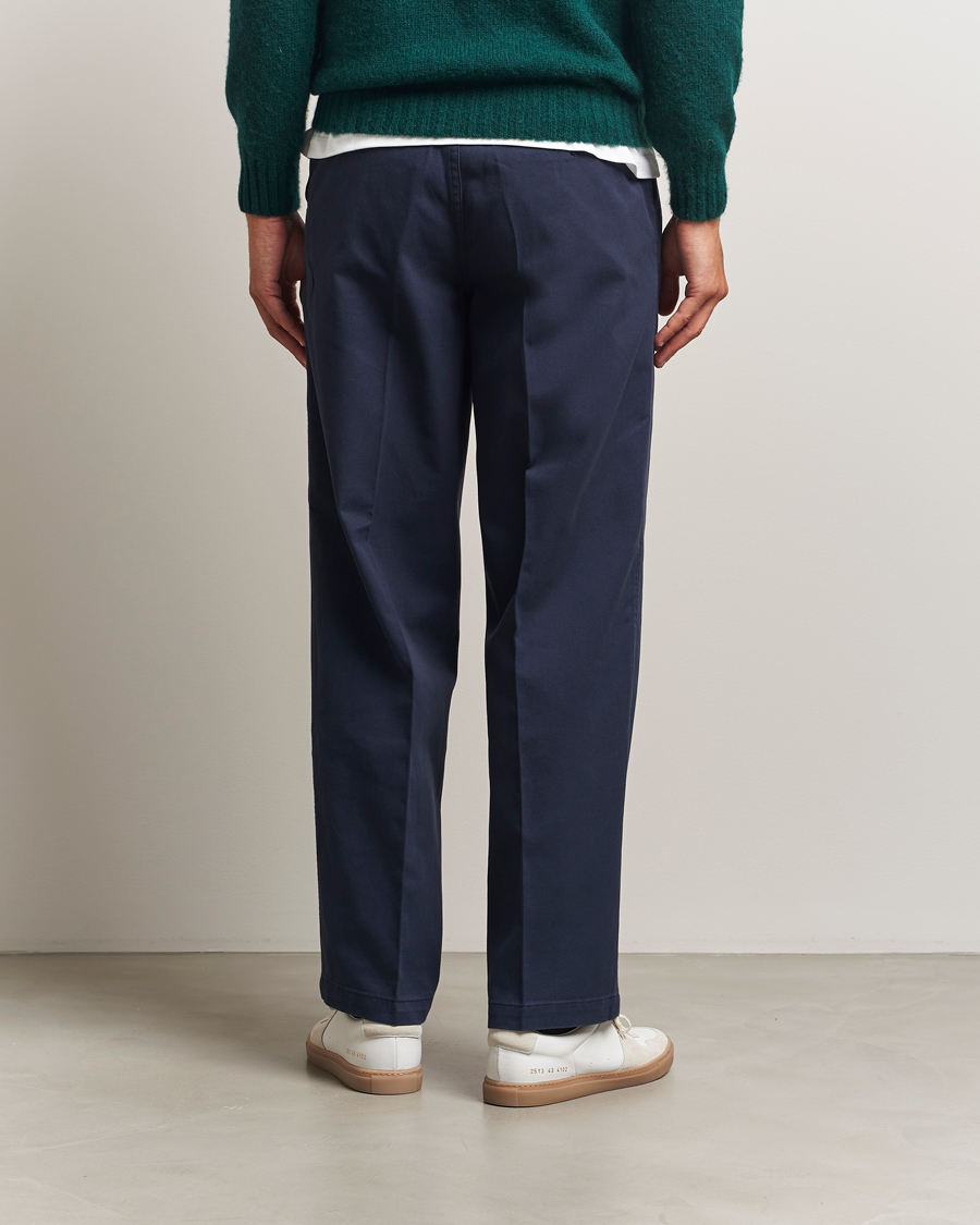 Men | Trousers | Dockers | Original Pleated Chino Loose Navy