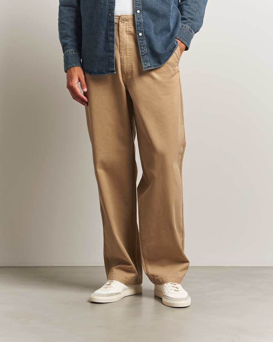 Men | Trousers | Dockers | Alpha Chino Loose Harvest Gold