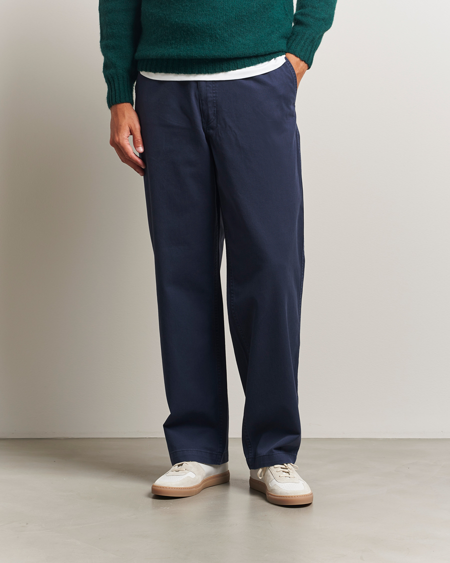 Men | Trousers | Dockers | Alpha Chino Loose Navy