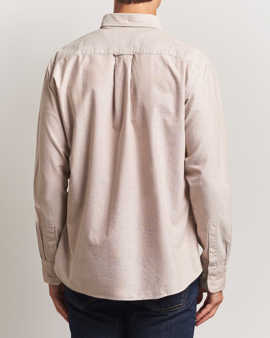Men | Shirts | GANT | Regluar Fit Classic Oxford Shirt Warm Khaki