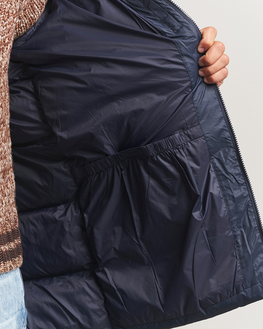 Men | Coats & Jackets | GANT | The Active Cloud Mid Length Jacket Evening Blue