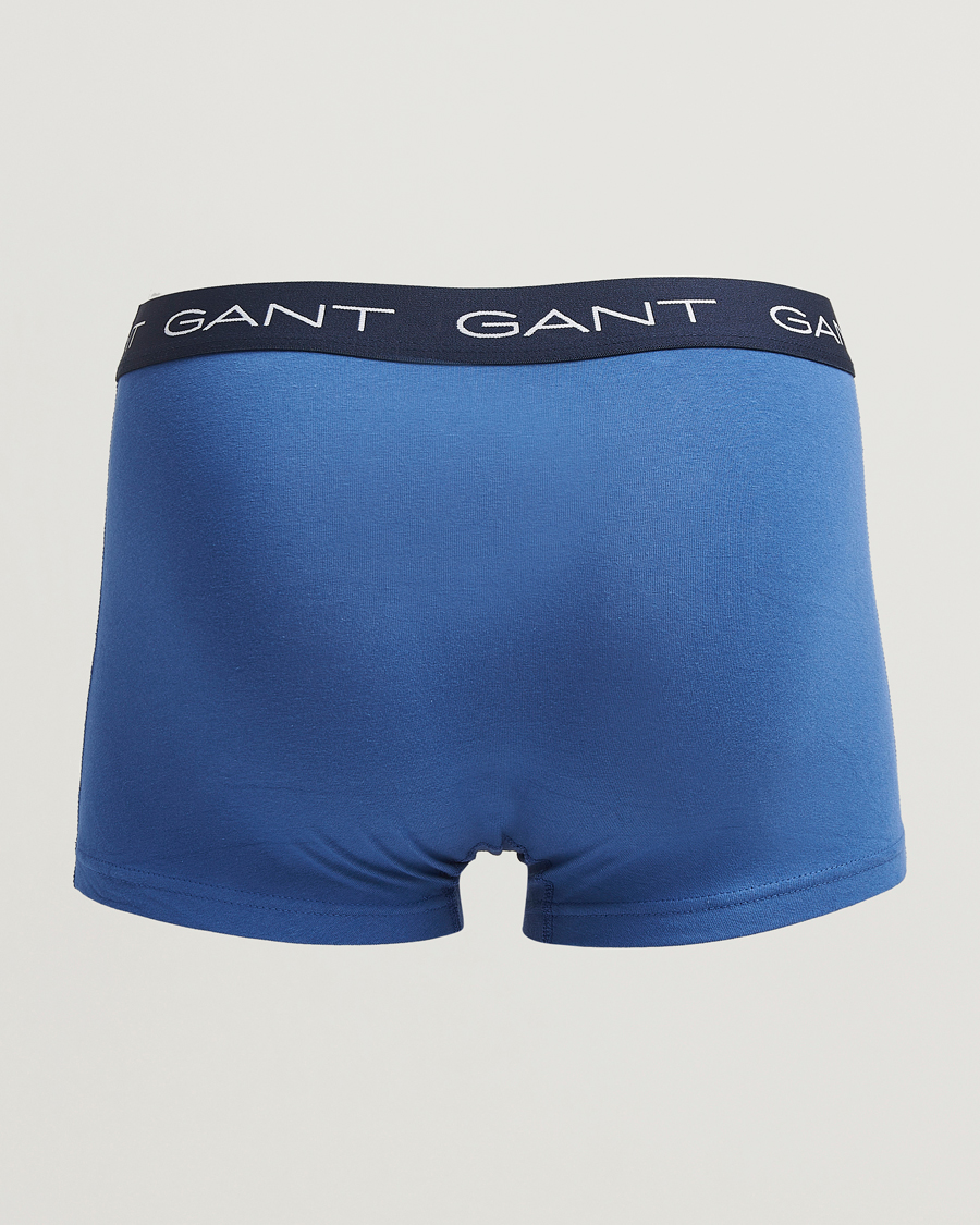 Men | Underwear & Socks | GANT | 3-Pack Trunk Navy/Grey/Blue