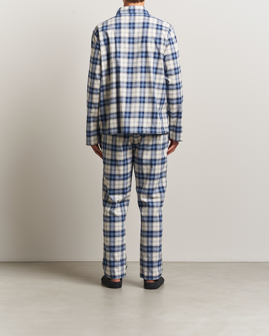 Men | Pyjamas & Robes | GANT | Checked Pyjama Set Blue Water