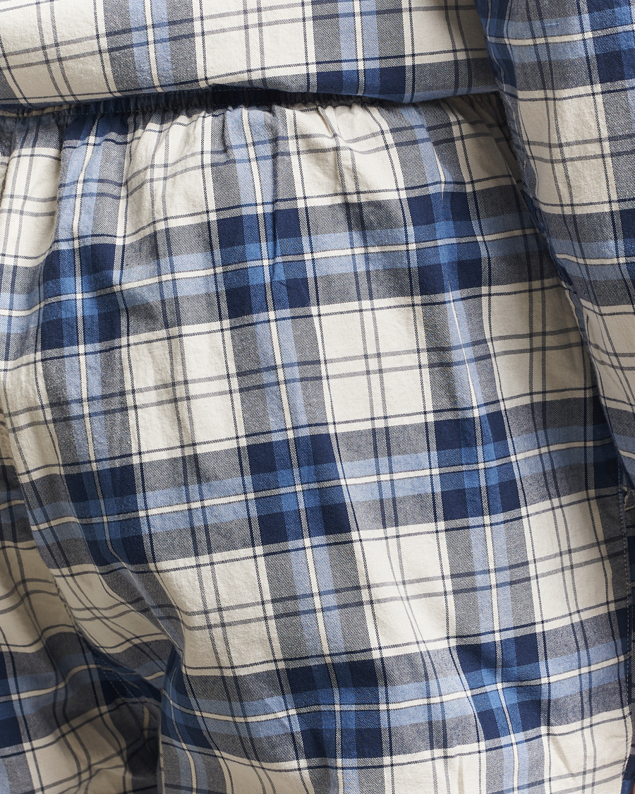Men | Pyjamas & Robes | GANT | Checked Pyjama Set Blue Water