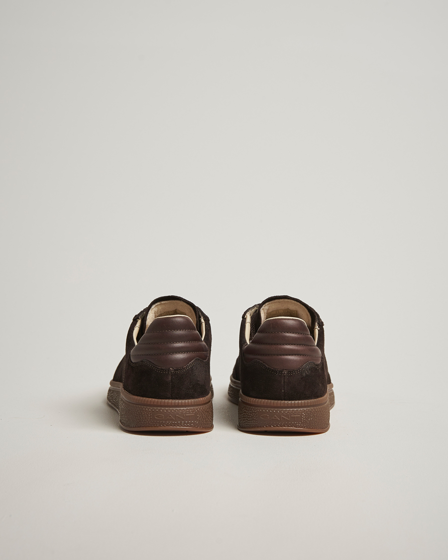 Men | Sneakers | GANT | Cuzmo Suede Sneaker Dark Brown