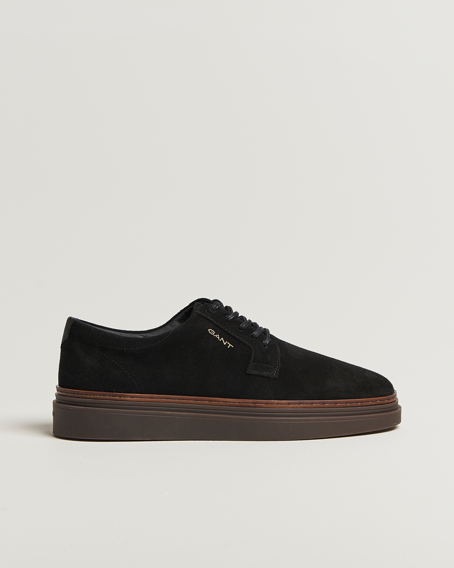 Men | Sneakers | GANT | Kinzoon Suede Derby Sneaker Black