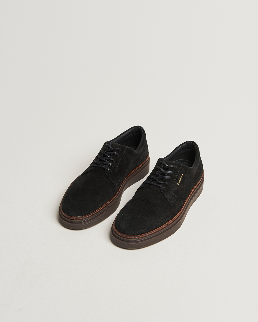 Men | Sneakers | GANT | Kinzoon Suede Derby Sneaker Black