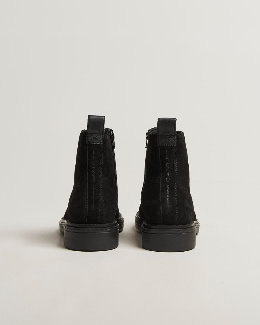Men | Boots | GANT | Boggar Suede Boot Black