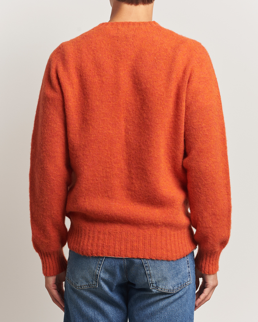 Men | Sweaters & Knitwear | Howlin' | Brushed Wool Sweater Spiced