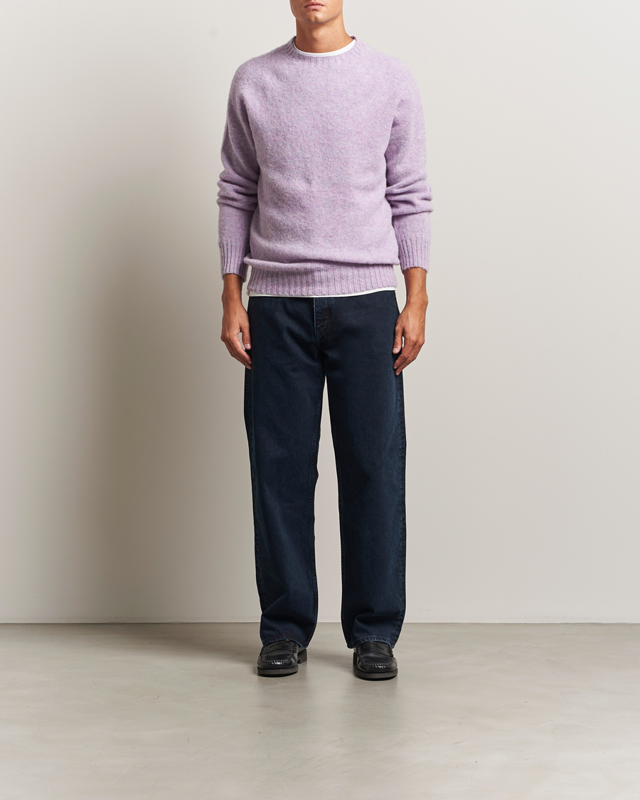 Men | Sweaters & Knitwear | Howlin' | Brushed Wool Sweater Sparky