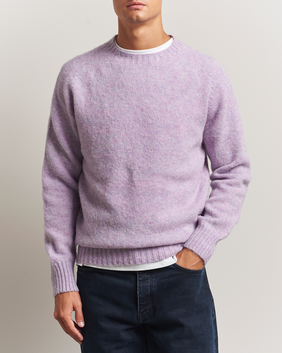 Men | Sweaters & Knitwear | Howlin' | Brushed Wool Sweater Sparky